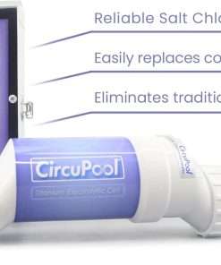 CircuPool® Universal55 Saltwater Chlorinator - Complete System with 55k-Gallon Max Titanium Cell - 4 Year Warranty - 3