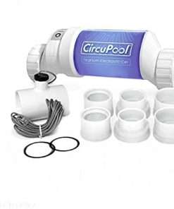 CircuPool® Universal55 Saltwater Chlorinator - Complete System with 55k-Gallon Max Titanium Cell - 4 Year Warranty - 5