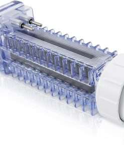 PPC1 Salt Chlorine Generator Cell with Unions Fit for Autopilot Pool Pilot Digital System – Replacement Cell RC-35-22 RC-5 SC-36 AP-150,Up to 28,000 Gallons,5 Titanium Blades - 1