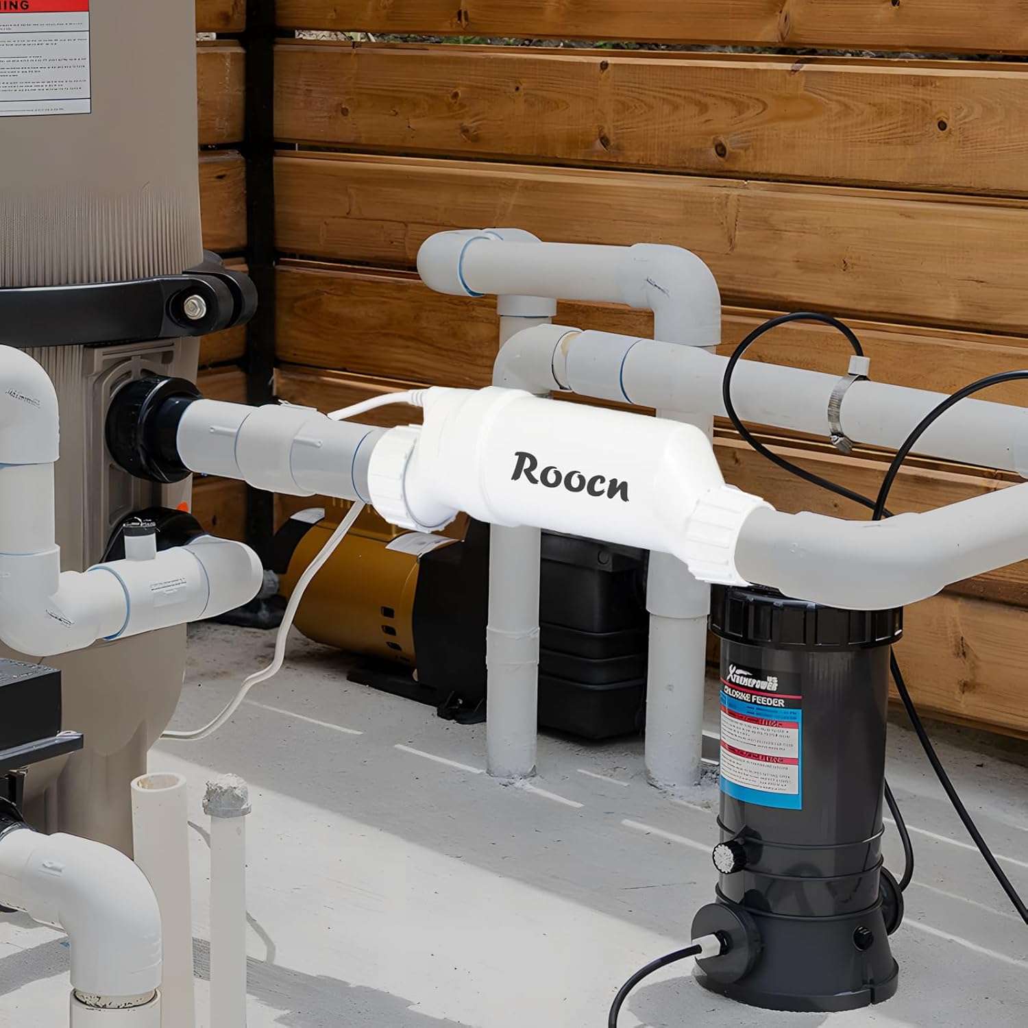 T-Cell-15 Replacement Salt Cell - Compatible with TCELL940, TCEII940, Aqua Rite 40K Gallon System - Inground Pool Chlorine Generator Fits T15, SWPW3T-CELL-15 - 6