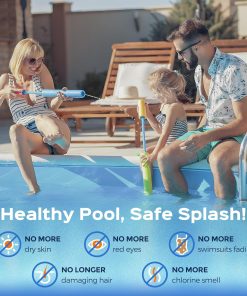 Bonvoisin Salt Water Pool Chlorinator System Salt Chlorine Generator for Inground Pools Saltwater Pool System with Titanium Cell, LED Control Panel, Self-Cleaning Function - 2