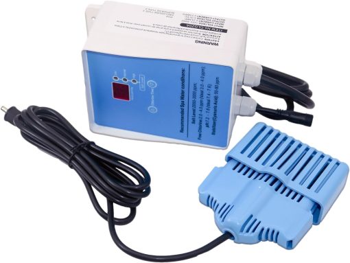Drop-in Salt Chlorine Generator for Hot Tubs & Swim Spas - Up to 2000 Gallons - Saltwater Conversion Kit - Easy Install Sanitizing System - 1