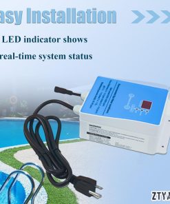 Drop-in Salt Chlorine Generator for Hot Tubs & Swim Spas - Up to 2000 Gallons - Saltwater Conversion Kit - Easy Install Sanitizing System - 5