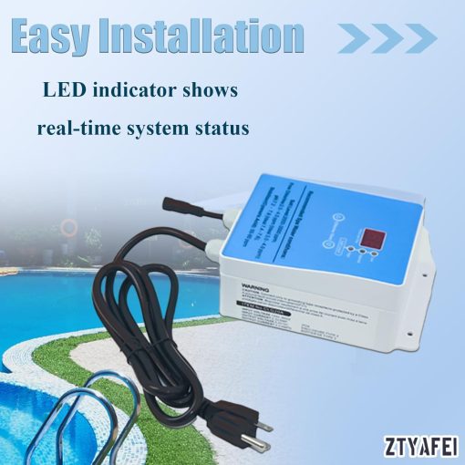 Drop-in Salt Chlorine Generator for Hot Tubs & Swim Spas - Up to 2000 Gallons - Saltwater Conversion Kit - Easy Install Sanitizing System - 5