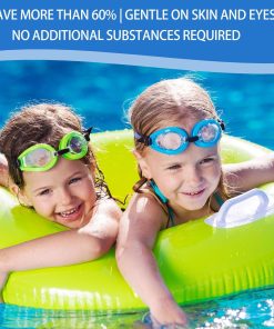 Salt Water Pool Chlorinator System - Upgrade Saltwater Chlorine Generator for Smart App Control Built-in Wi-Fi Remote Control,Easy to Install,Smart Digital Panel Plate - 7