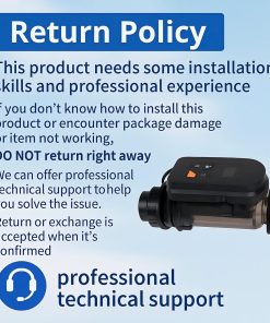 HOUSOUTION Salt Water Pool Chlorinator System, Salt Chlorine Generator with Smart App Control, Saltwater Pool System, Chlorinator for Inground Pool, Salt Cell for Pool - 6