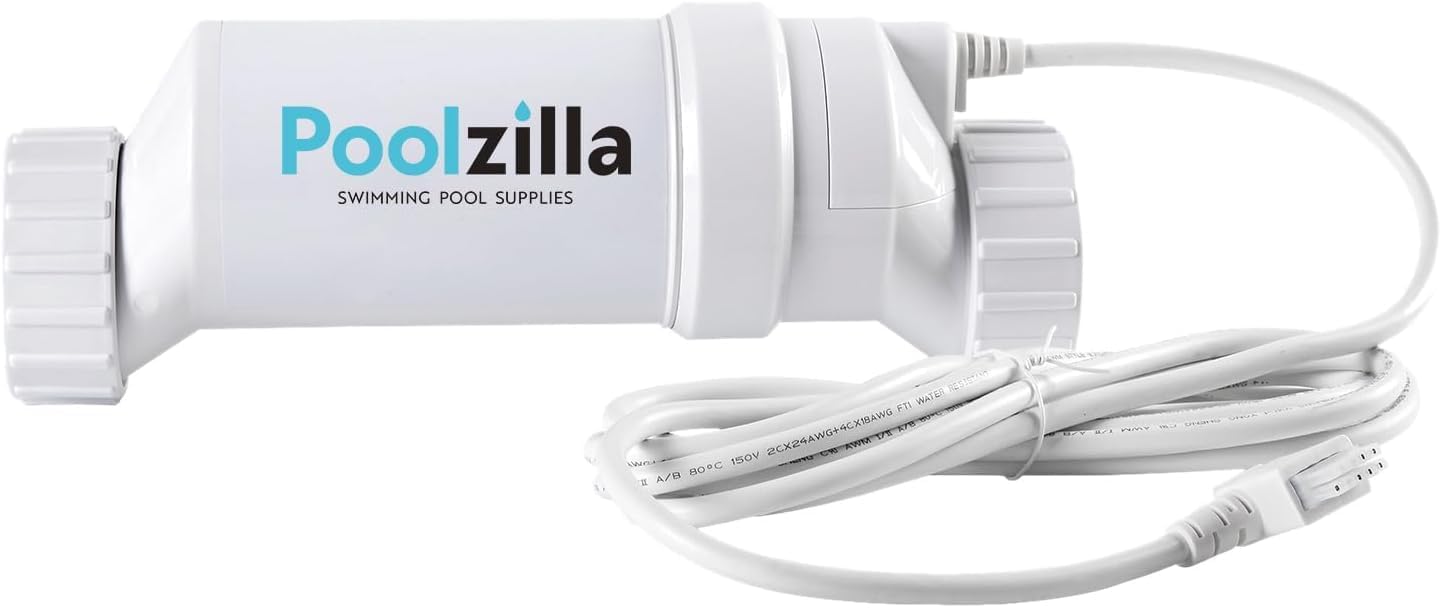 Poolzilla Replacement Salt Cell for In-Ground Swimming Pools up to 40,000 Gallons - Compatible with Hayward T15 - Hayward Aquarite Salt Cell System - 2 Year Warranty - 1