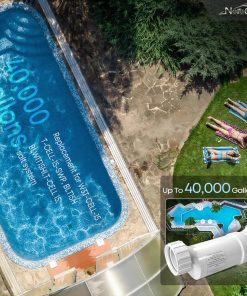 Salt Cell T-15 Replacement Hayward Cell T15 Pool Chlorinator System Compatible with AquaRite, AquaTrol, Pro Logic Up to 40K Gallons Turbo Chlorine Generation - 2
