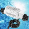 520555 Salt Chlorine Generator Cell, Suitable for Pools Up to 40,000 Gallons, Includes 15 Cable 2 PVC Unions - 1