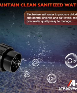 IC40 Salt Cell Replacement, Replaces EC-520555, Compatible with Pentair IntelliChlor IC40 Salt Water Chlorine Generator, Up to 40,000 Gallon In-Ground Pools - 3