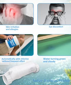 Salt Cell T-15 Replacement for Hayward Turbo TCELL940,W3T-CELL-15, Up to 40,000 Gallons Salt Chlorine Generator Compatible with AquaRite, AquaTrol & More System for In-Ground Swimming Pools - 6