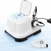 Saltwater Chlorinator for Above Ground Pools, Salt Water Pool System for up to 15000 Gallons, Self-Cleaning Salt Chlorine Generator, with Auto-AI Modes, Adapters and Test Strip Included - 1