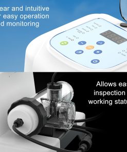 Saltwater Chlorinator for Above Ground Pools, Salt Water Pool System for up to 15000 Gallons, Self-Cleaning Salt Chlorine Generator, with Auto-AI Modes, Adapters and Test Strip Included - 6