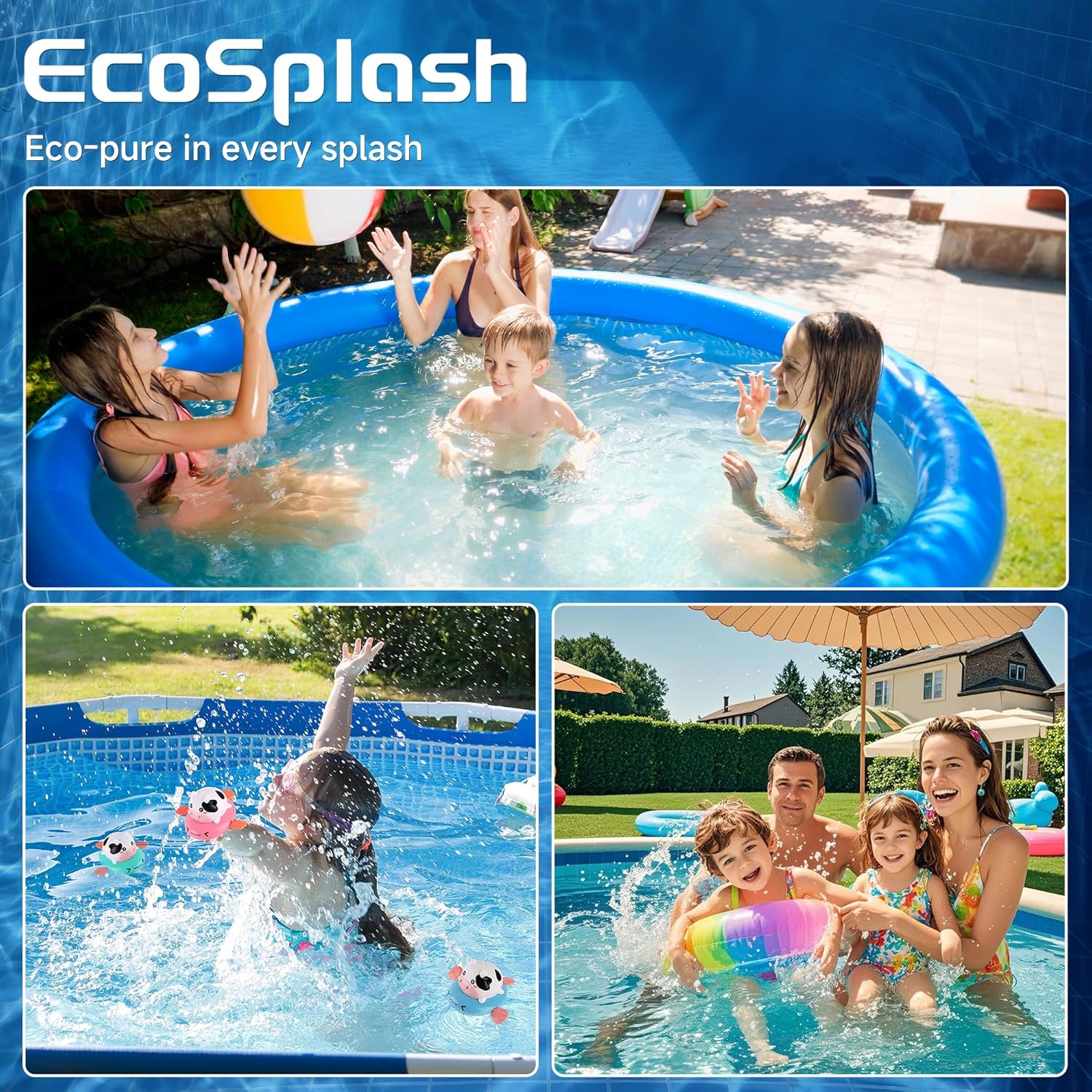 Automatic Saltwater Chlorinator for Above-Ground Pools – High-Efficiency Pool Salt Water Chlorination System up to 20,000 Gallons with Self-Cleaning Cell, Adapter and Test Strip - 6