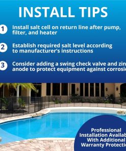 Pentair 523735-EC IntelliChlor Plus40 IC40 Plus Replacement Salt Cell, 40,000 Gallons - 3