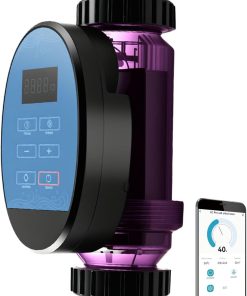 Salt Water Pool Chlorinator System - Upgrade Saltwater Chlorine Generator for Smart App Control Built-in Control,Easy to Install,Smart Digital Panel Plate,with Pools Up to 25,000 gallons - 1