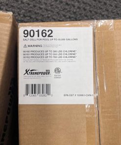 XtremepowerUS Salt Cell up to 40,000 Gallons Salt Generator Chlorinator Pools Temp. Sensor Compatible with Hayward W3AQR3, BLH20-AY, Cleaning Stand - 7