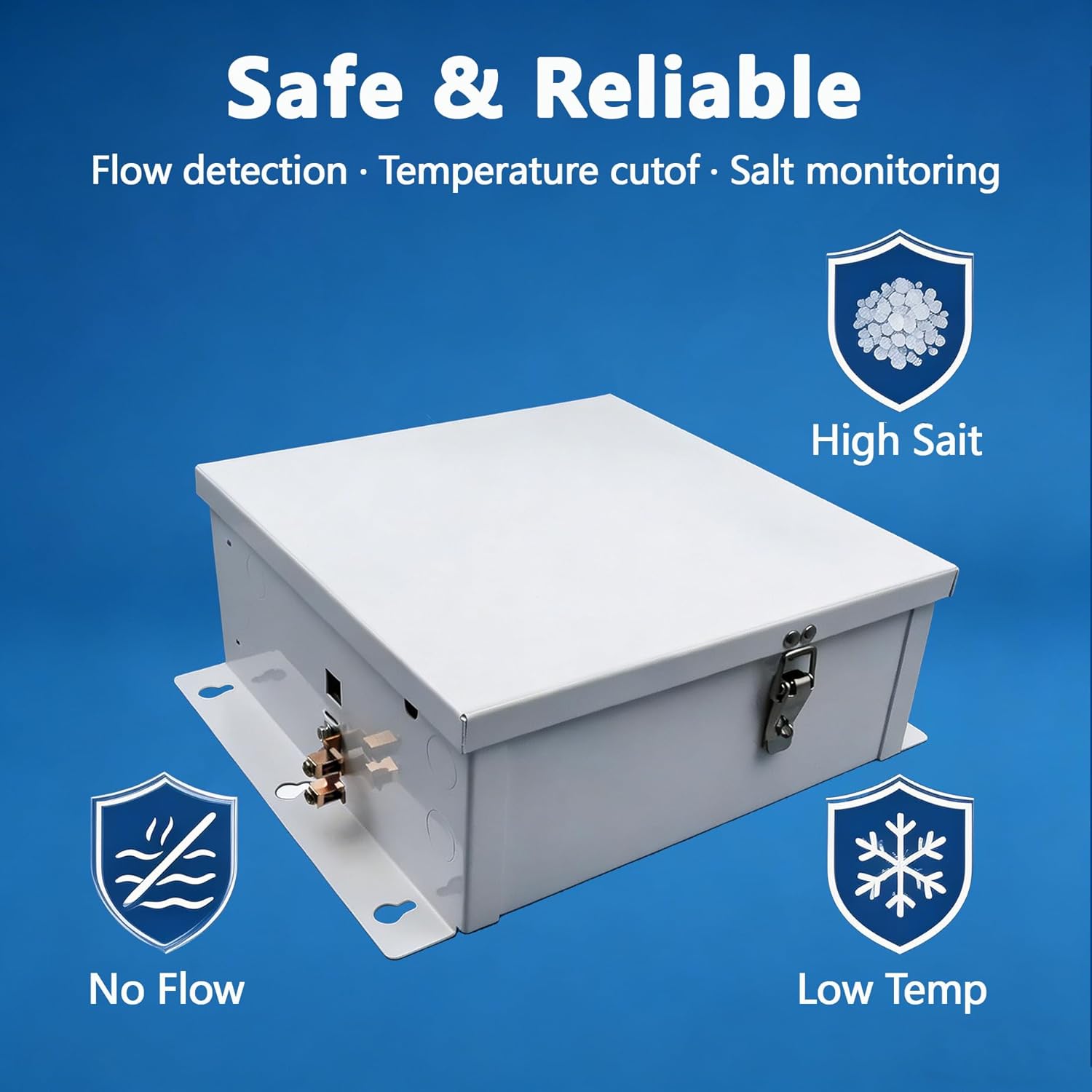 2026 Enhanced Version GLX-CTL-RITE Control Unit Replacement for Hayward AQR Goldline Aqua Rite Electronic Salt Chlorine Generator, Compatible with T-Cell-3, T-Cell-9 and T-CELL-15 Salt Cell - Image 5
