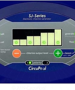 Alternative view of CircuPool SJ55 Salt Water Pool Chlorinator System | 3 Year Manufacturer Warranty | Complete Salt Chlorine Generator for up to 55,000 Gallon In-Ground Pools