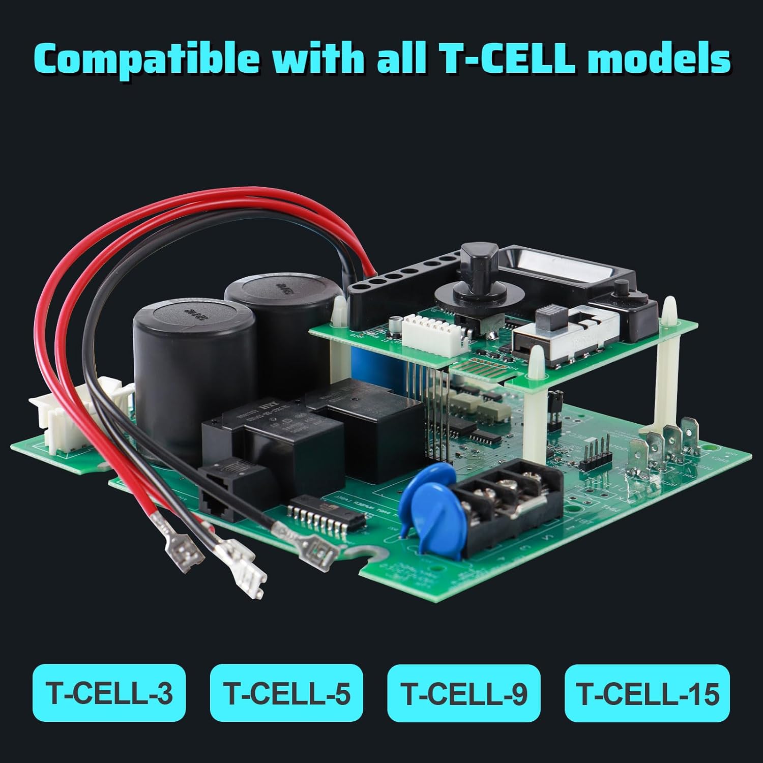 GLX-PCB-RITE Main Circuit Board & GLX-PCB-DSP Display Board Compitable with Goldline Aqua Rite Salt Chlorine Generators - Image 4