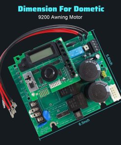 Alternative view of GLX-PCB-RITE Main Circuit Board & GLX-PCB-DSP Display Board Compitable with Goldline Aqua Rite Salt Chlorine Generators