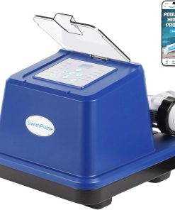 Saltwater Pool Chlorinator System for Above Ground Pool up to 20,000 Gallons,GFCI Salt Chlorine Generator with Smart Salinity Alert, 1-Year Warranty - 1