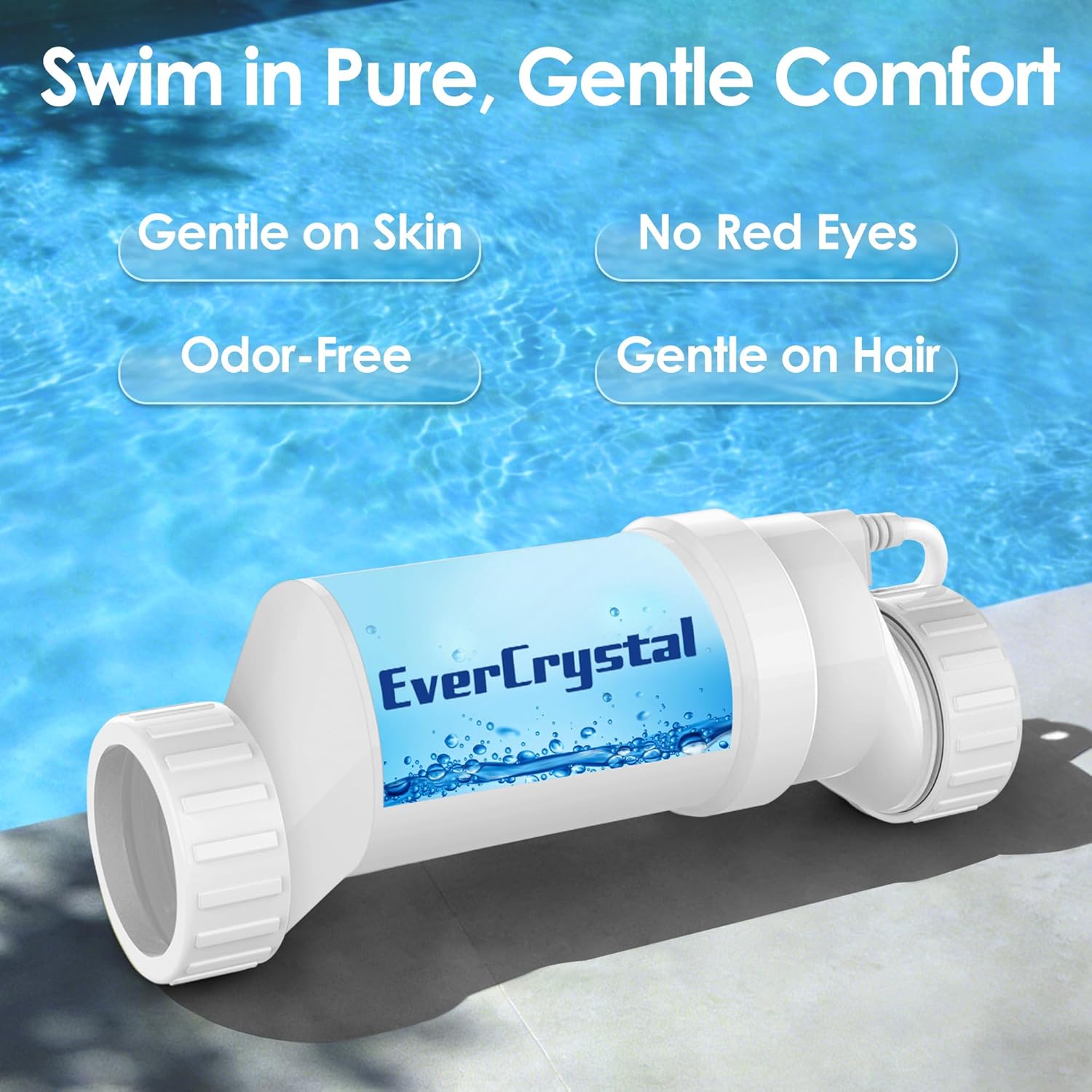 Salt Cell for Pool, Fits for Hayward Salt Cell T-15, Chlorine Generator Cell for Salt Water Pool, Up to 40,000 Gallon In-Ground Swimming Pools - Image 7