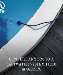 Alternative view of Salt Chlorine Generator for Hot Tubs & Swim Spas, Zelinhol Chlorine Generator with Titanium Salt Cell, Up to 2300 Gallons, Chemical-Free