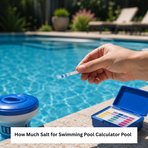 How Much Salt for Swimming Pool Calculator Pool Guide
