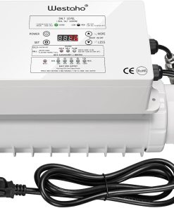 Salt Chlorine Generator, Westaho Pool Salt System for Inground Pools Up to 40,000 Gallons, 1.4 lb Chlorine Output, USA Titanium Cell with 10,000-Hour Lifespan, Built-in Power Supply - 1