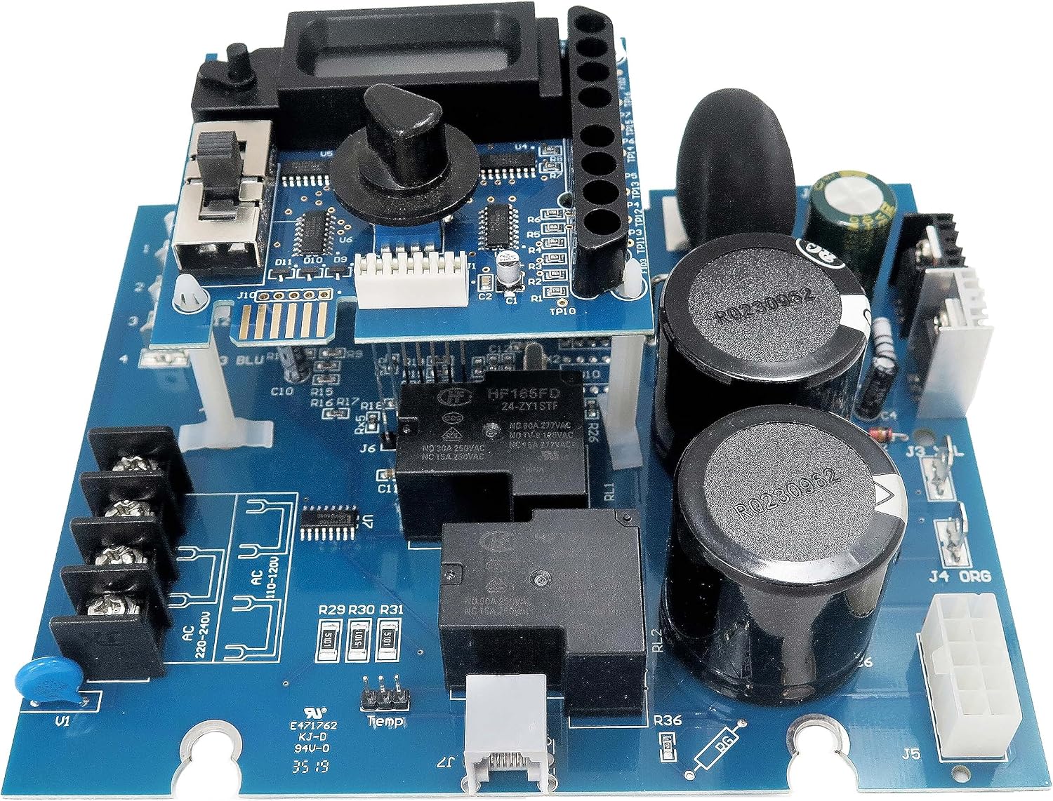 GLX-PCB-RITE Main Circuit Board & GLX-PCB-DSP Display Board for Hayward - Image 3