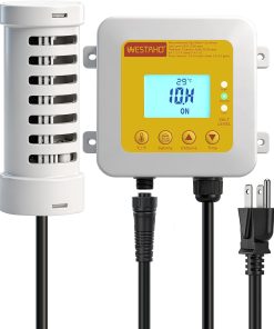 Salt Chlorine Generator, Westaho Hot Tub Salt Water Conversion Kit with USA Titanium Salt Cell, Designed for Hot Tubs & Swim Spas Up to 2200 Gallons, Chemical-Free - 1