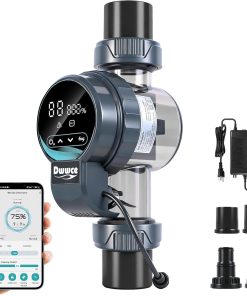 Salt Chlorine Generator for Above Ground 22000 Gallons Pool with APP Control, Smart Saltwater Pool Chlorinator System for Inground Pool,Salt Cell with USA Titanium Cell - 1