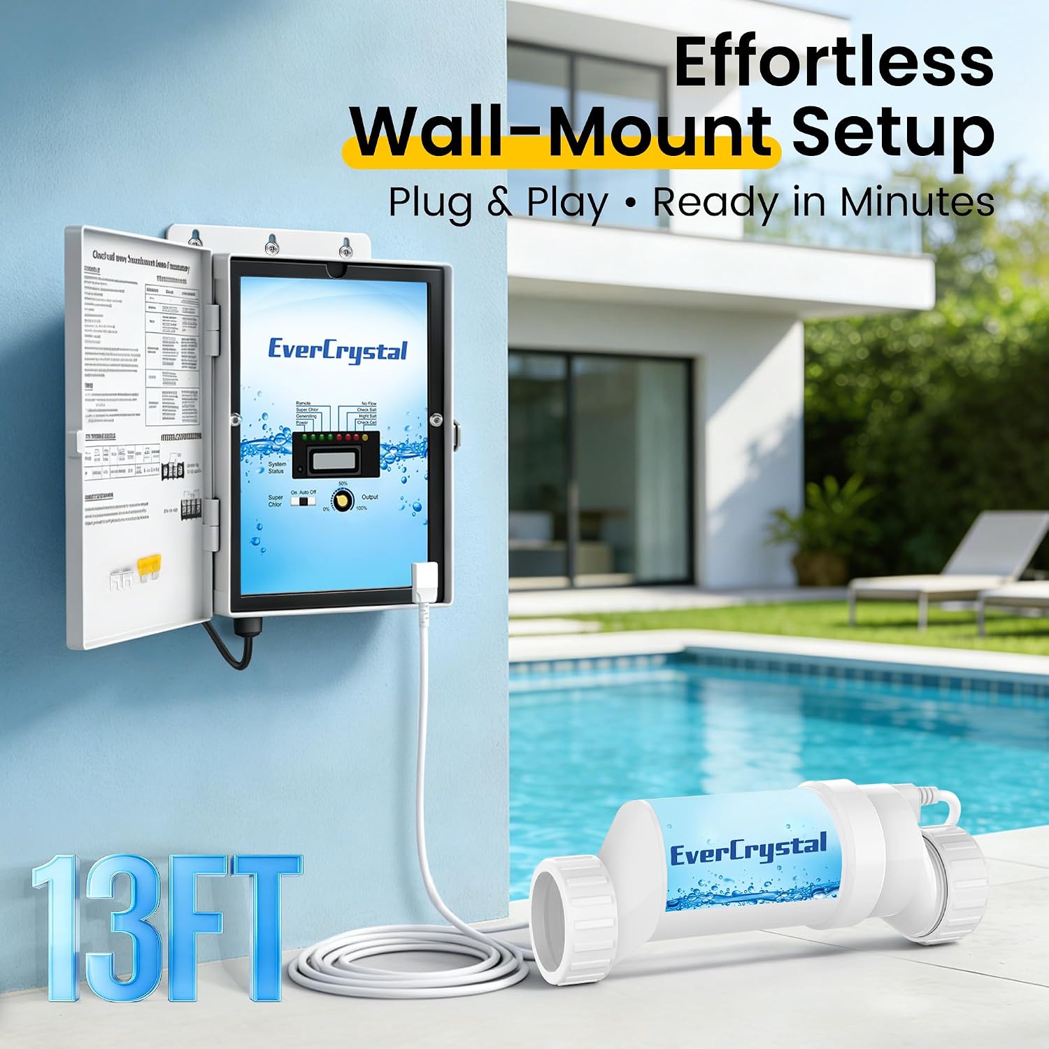 Smart Salt Water Pool Chlorinator System for In-Ground Pools - Image 8
